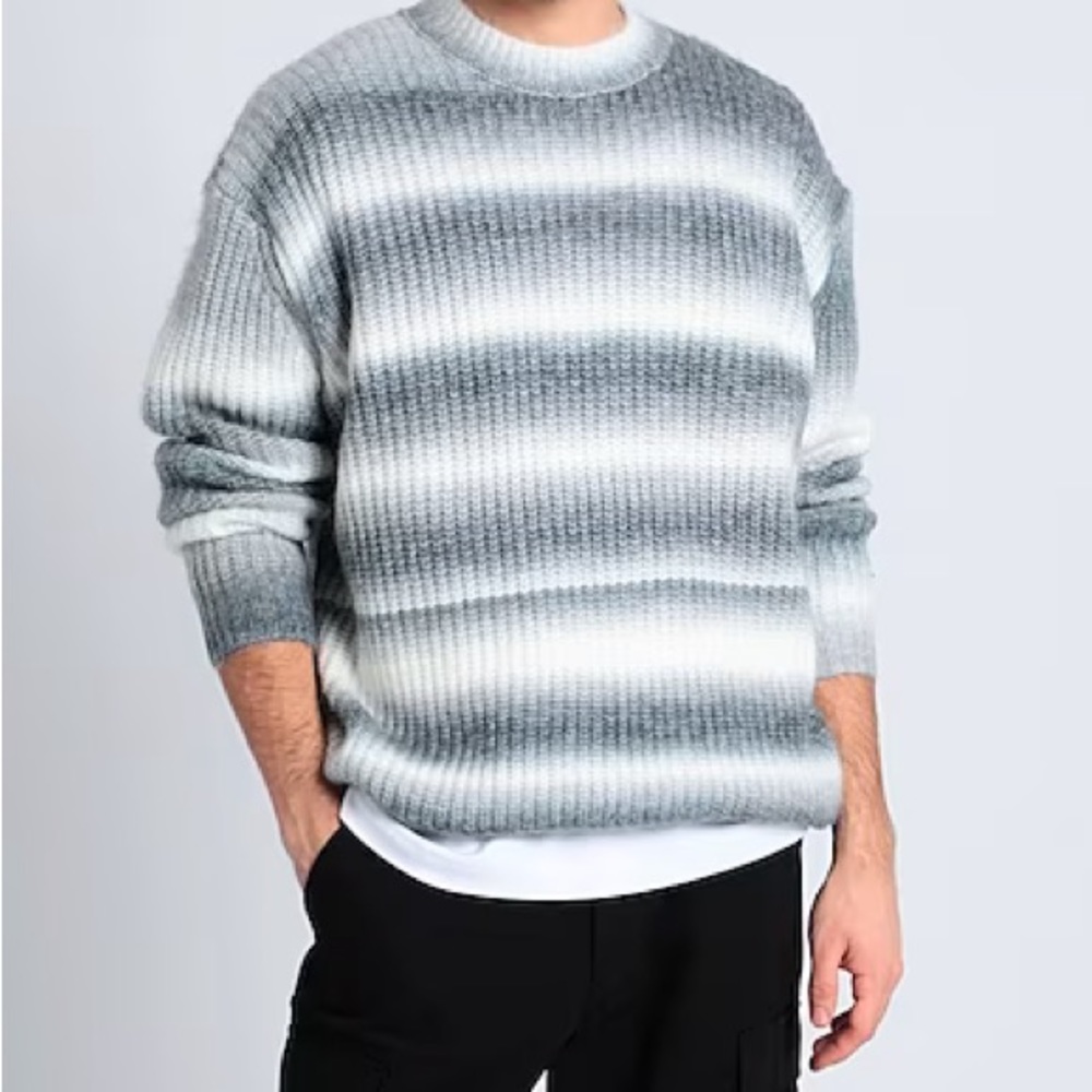 Topman Ombré Striped Sweater